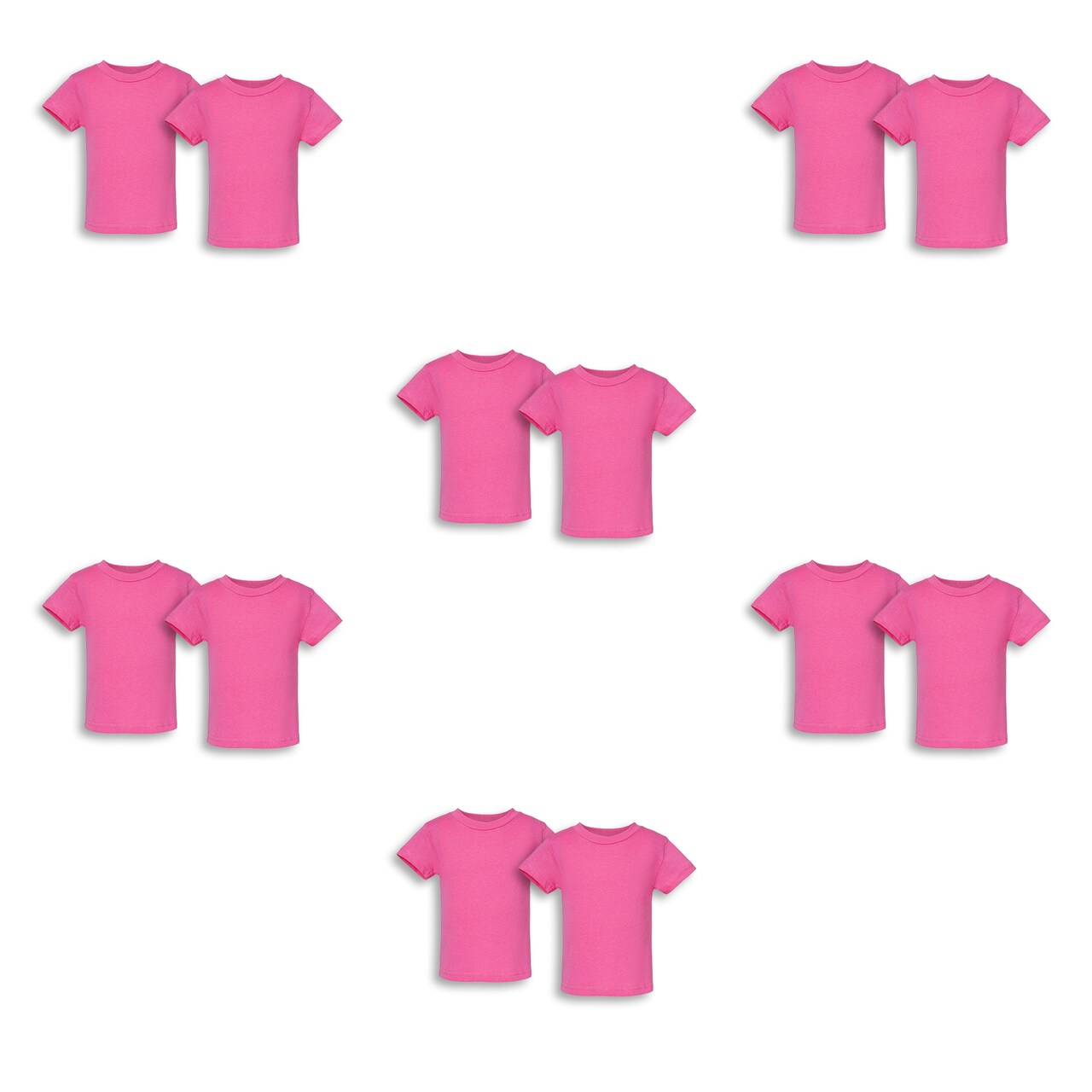 Rabbit Skins® Youth 100% Cotton Jersey Crewneck Short Sleeve T-Shirt - 3301J